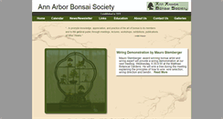 Desktop Screenshot of annarborbonsaisociety.org